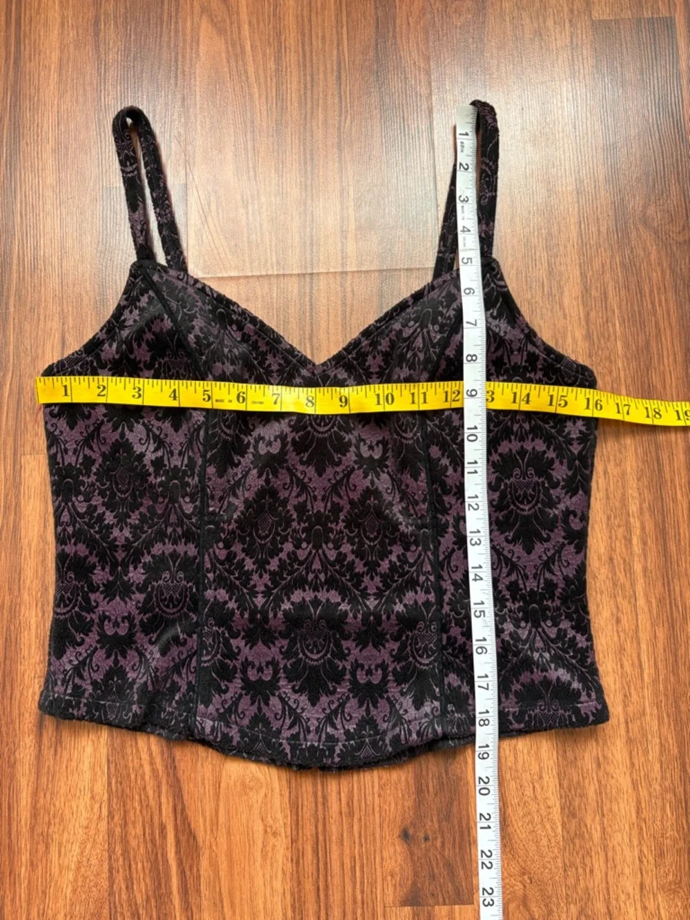 lip service y2k quoth of raven corset and dress damask print set - Picture 6 of 11